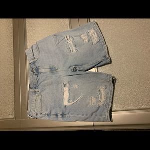 Forever 21 Blue Jean Shorts